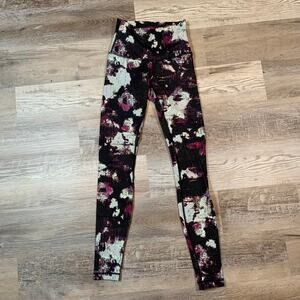 Lululemon Abstract Print High Rise Full Length Leggings Size 4